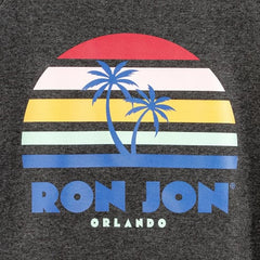 Ron Jon Women's Orlando FL Allana Stripe Crew Neck Pullover