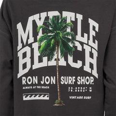 Ron Jon Women's Myrtle Beach SC Palm Tree Hoodie