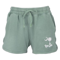 Ron Jon Women's Myrtle Beach SC Palmetto Icon Badge Shorts