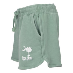 Ron Jon Women's Myrtle Beach SC Palmetto Icon Badge Shorts
