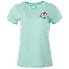 Ron Jon Women's Fort Myers FL Hibiscus Badge Tee