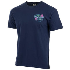 Ron Jon Fort Myers FL Distressed Floral Surf Tee