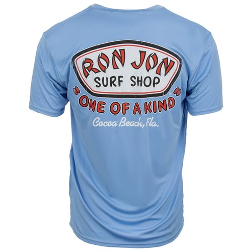 Ron Jon Cocoa Beach FL Distressed Trusty Badge UPF Shirt