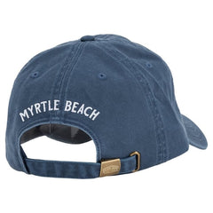Ron Jon Women's Myrtle Beach SC Palmetto Denim Navy Cap