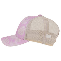 Ron Jon Women's Pink Tonal Hibiscus Trucker Cap