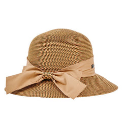 Ron Jon Women's Brown Straw Bucket Hat
