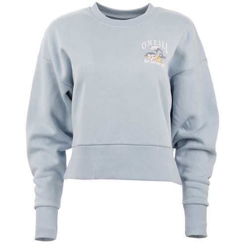 O'Neill Ron Jon Women's Sun Cropped Crew Neck Pullover
