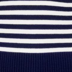 Sofie the Label Women's Navy Striped Halter Top