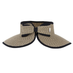 Kooringal Poolside Roll-Up Black Visor
