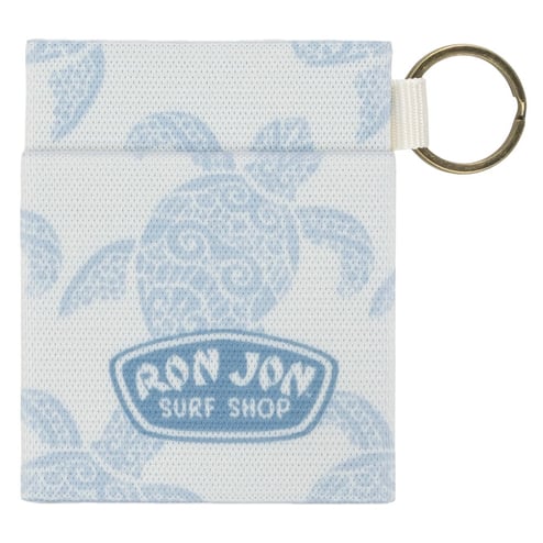Thread Ron Jon White Turtle Elastic Wallet