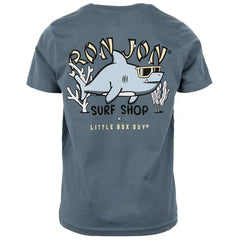 Little Box Guy Ron Jon Kids Reef Sharks Tee