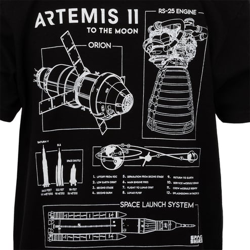 Ron Jon Cocoa Beach FL Kids Artemis II Tee
